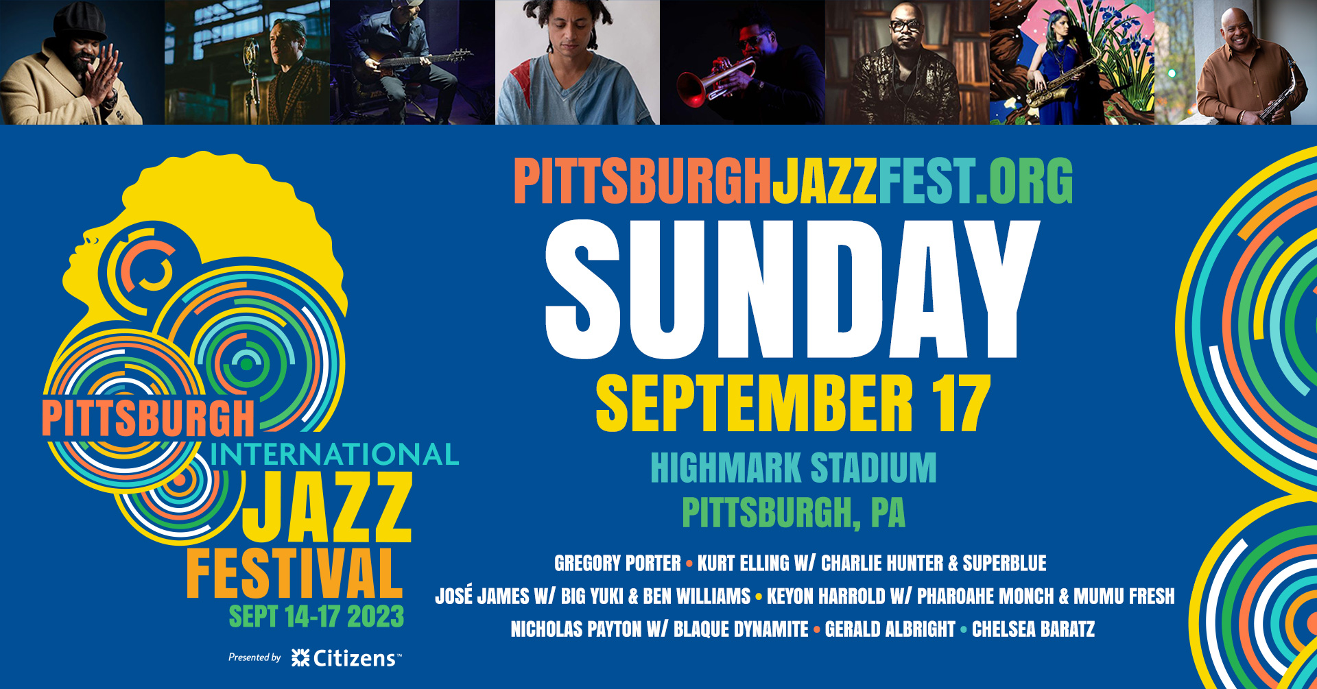 Pittsburgh International Jazz Festival Sept 1417, 2023